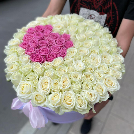 Коробка сердце в розах - Фото 4