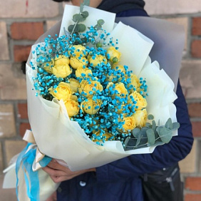 Букет цветов "Счастье моё" №161