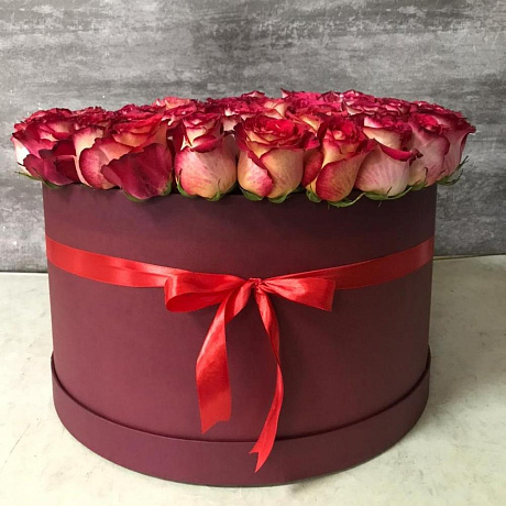 Эквадор роза в коробке - Фото 4