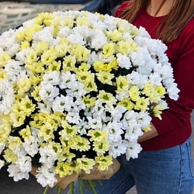 Букет цветов "Солнышко в руках" №163
