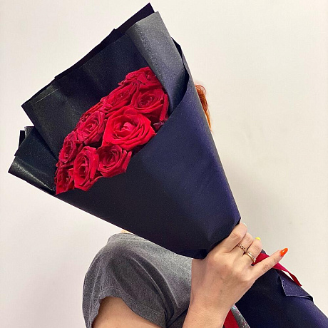 Букет цветов Классик (19 роз 70 см) - Фото 3