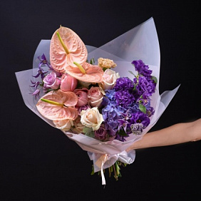 Букет "Лазурный берег" №167