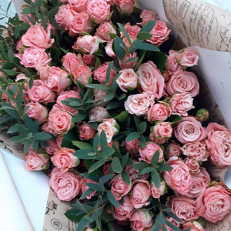 Букет цветов Леди Бомбастик №160 - Фото 3