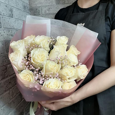 Букет цветов Сакура №160 - Фото 4