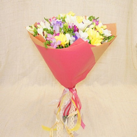 Букет цветов "Фрези"