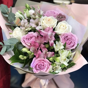 Букет цветов "Ароматная Роза" 161