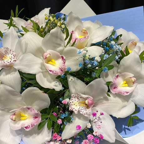 Орхидея в Букете - Фото 4