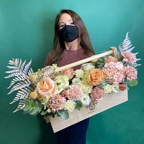 Ящик с цветами "21.50"