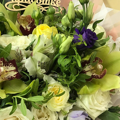 Букет цветов Моей красотке - Фото 3