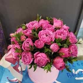 Цветы в коробке №801