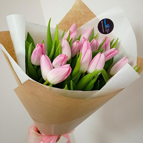 Тюльпаны розовые Голландия - Фото 4