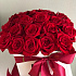 Цветы в коробке Love story 25 красных роз - Фото 2