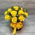 Коробки с цветами. Желтая роза. 15 шт. N264 - Фото 3