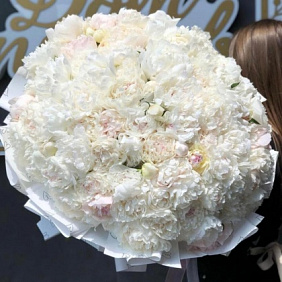 Букет цветов "Дитя снега"