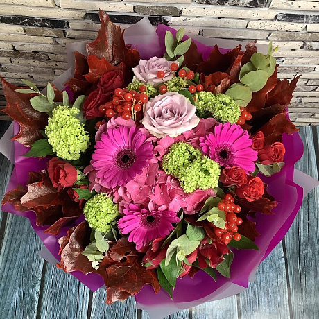 Букет с альстомерией №3 - Фото 2