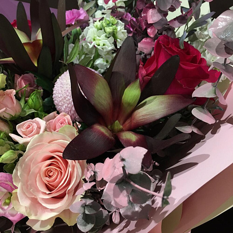 Букет цветов Райская птичка - Фото 6