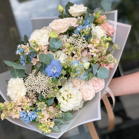 Букет цветов Кокетка №161 - Фото 6