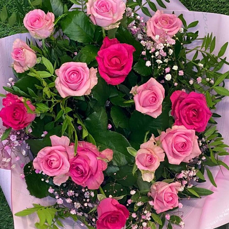 Букет цветов La belleza de rosas - Фото 2