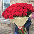 Букет 101 красная роза №175 - Фото 3