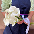 Букет цветов Белые каллы №160 - Фото 4
