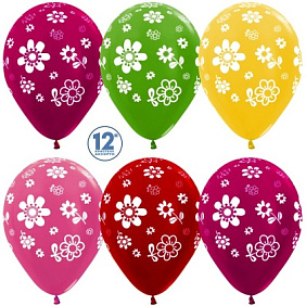 Воздушные шары "Полевые цветы"