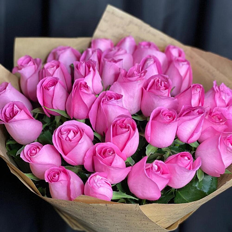 Роза розовая №160 - Фото 3