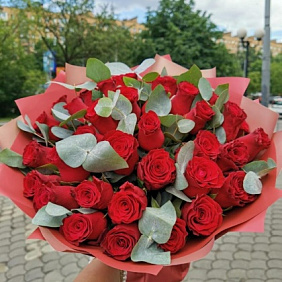Букет из роз №254