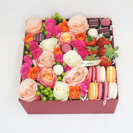 Букет цветов Сочные краски - Фото 3