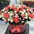 Коробка из кустовой розы - Фото 1