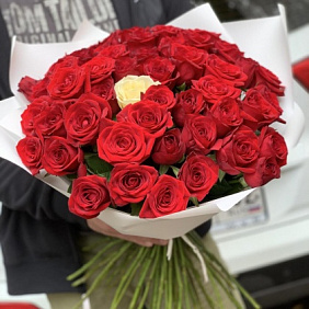 Букет из пионов "Единственная" №160