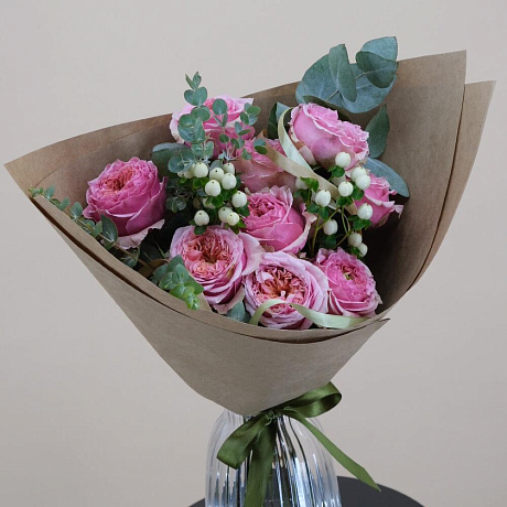 Букет цветов Pink Monster №2 - Фото 2