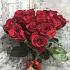 Букет 19 красных роз 50 см - Фото 1
