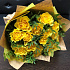 Желтая роза 19 шт с писташ. N252 - Фото 5