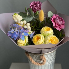 Букет цветов "Яркий" №167