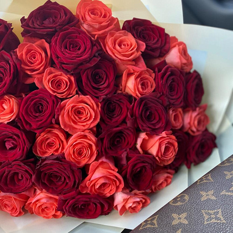 Букет цветов Яркая радость - Фото 3