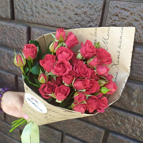 Букет цветов "Милый комплимент" №161