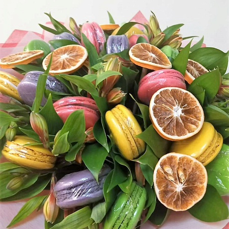 Альстромерии и макарунс - Фото 4