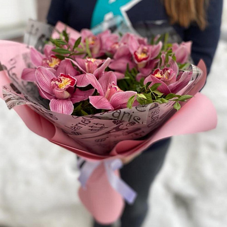 Букет «Красивая орхидея» - Фото 5