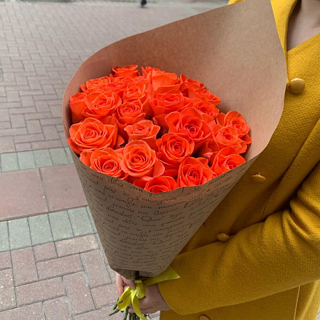 Букет цветов Orange slice - Фото 5