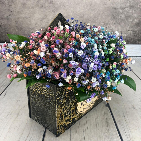 Букет цветов Конверт Воздушный - Фото 4