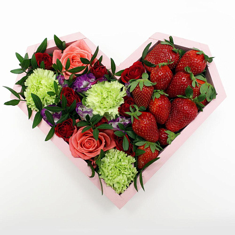 Сердце из цветов Душистая весна - Фото 2
