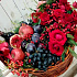 Корзинка фруктов и цветы  - Фото 4