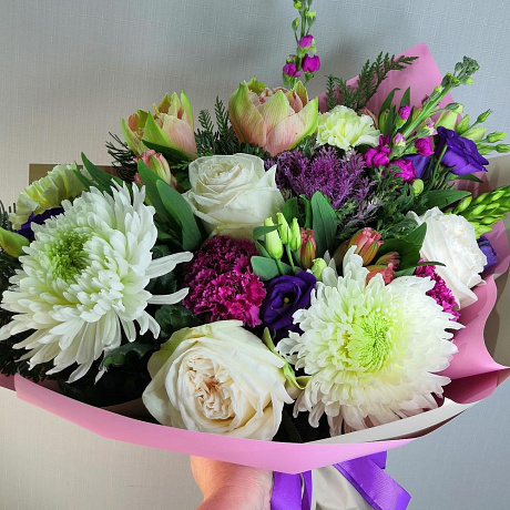 Букет цветов Колорит - Фото 4