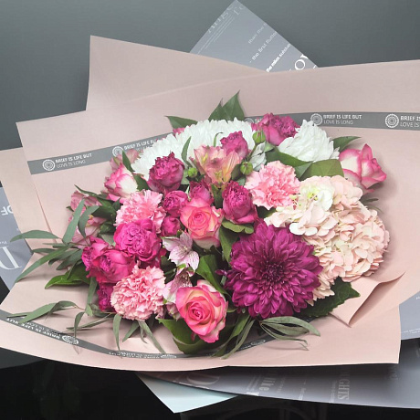 Букет цветов Романтика №165 - Фото 2