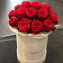 Коробка пионовидных роз Ред Пиано - Фото 2