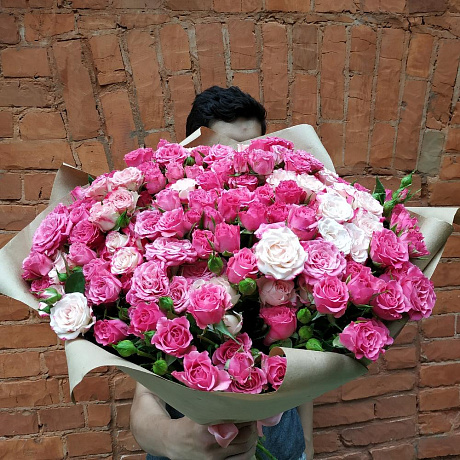 Букет цветов Птица счастья - Фото 2