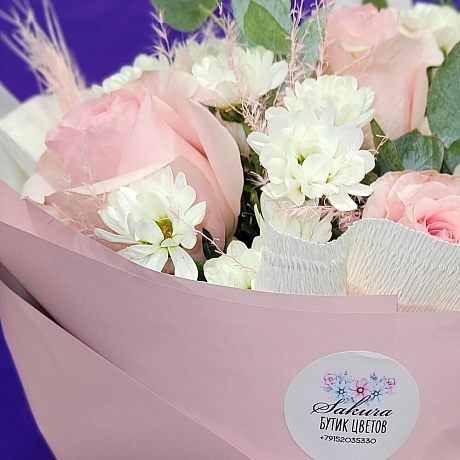 Букет цветов Теплое объятия - Фото 5