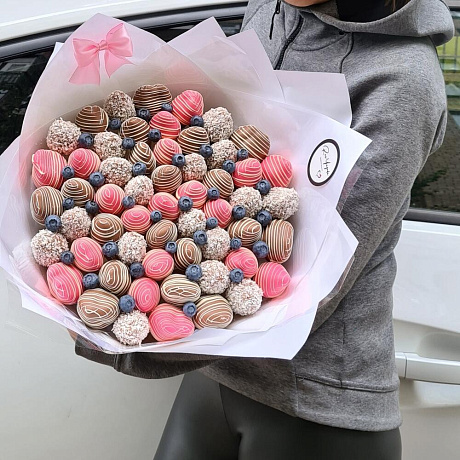 Букет Дамские штучки с голубикой - Фото 4