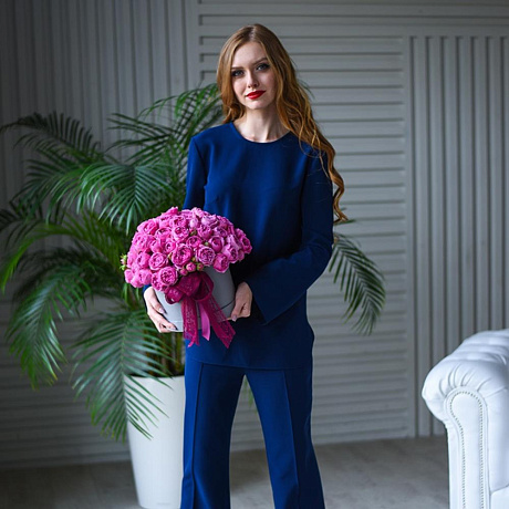 Коробочка из роз Баблс - Фото 4