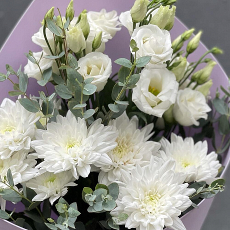 Букет цветов Притяжение №160 - Фото 4